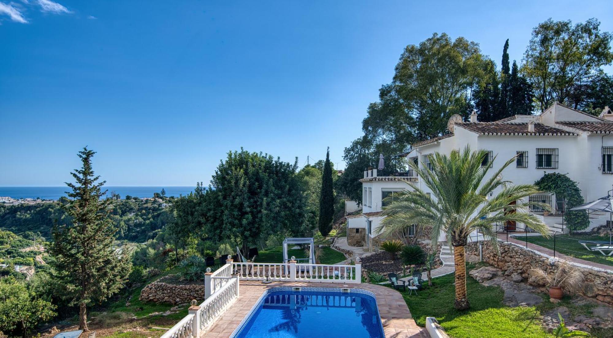 Villa Morera Bed & Breakfast Frigiliana Exterior foto