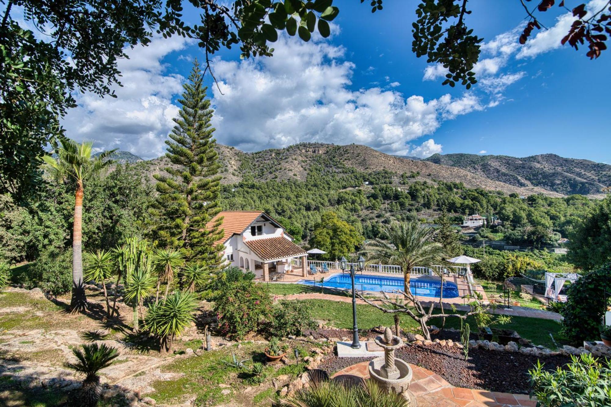 Villa Morera Bed & Breakfast Frigiliana Exterior foto