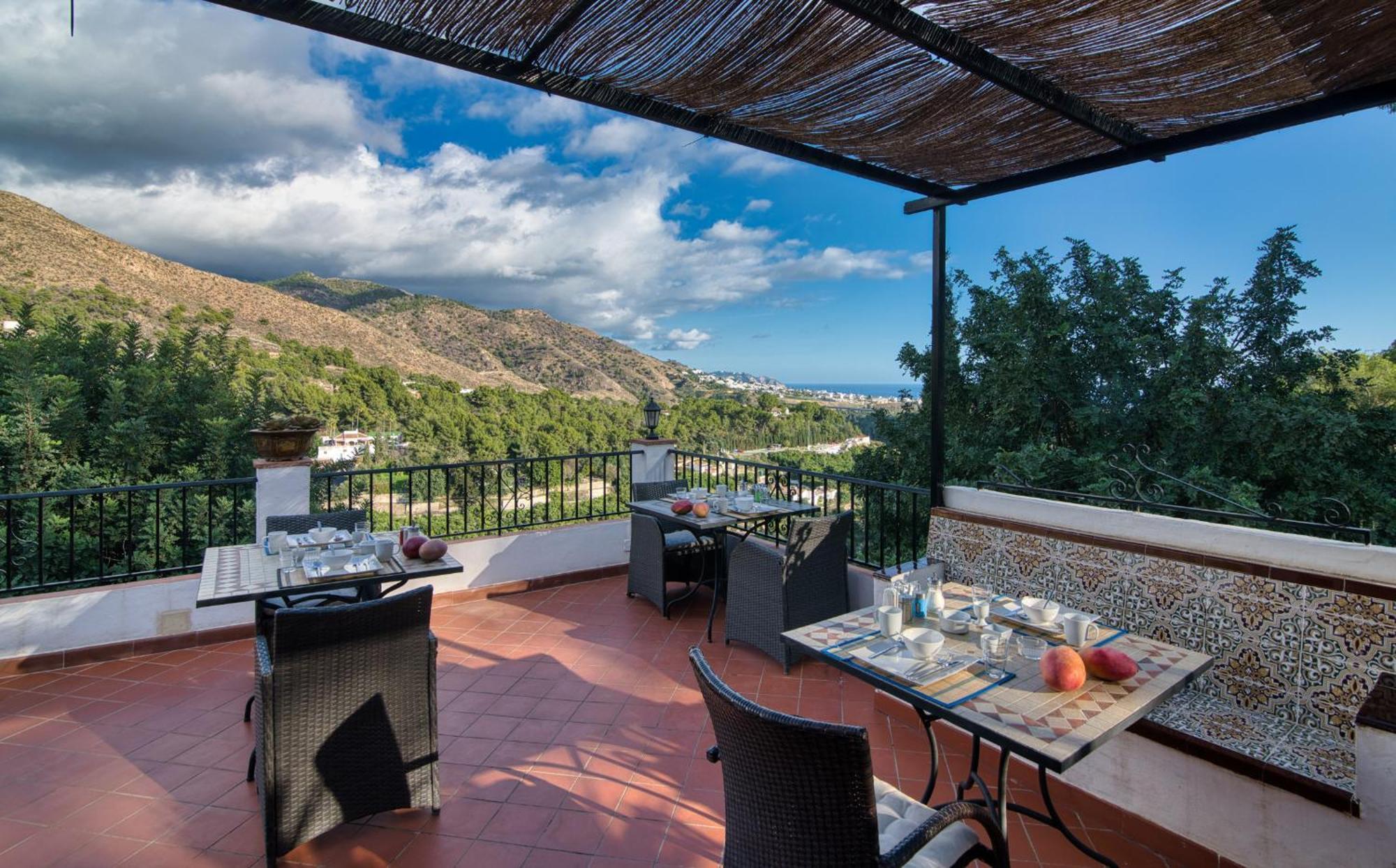Villa Morera Bed & Breakfast Frigiliana Exterior foto