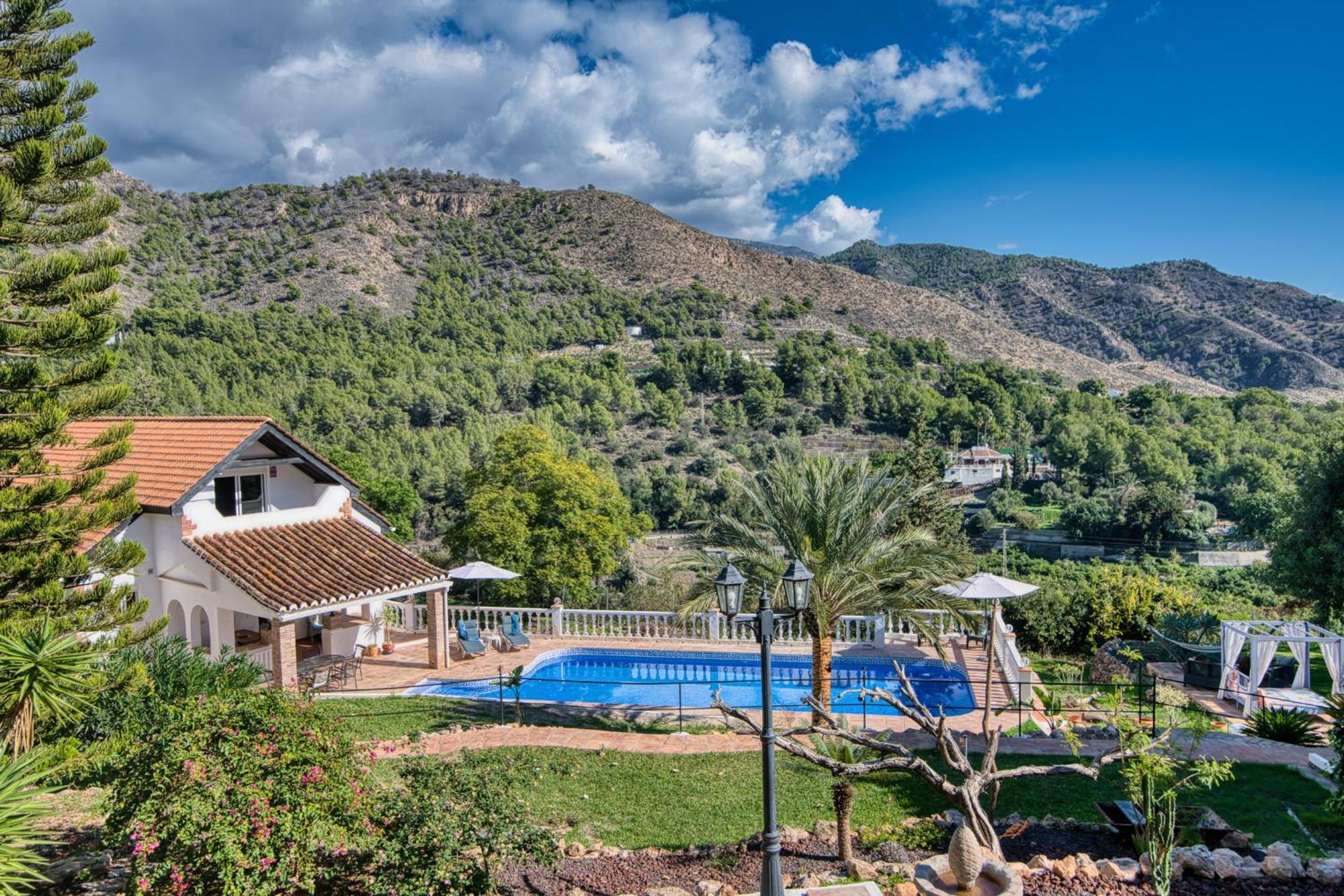 Villa Morera Bed & Breakfast Frigiliana Exterior foto