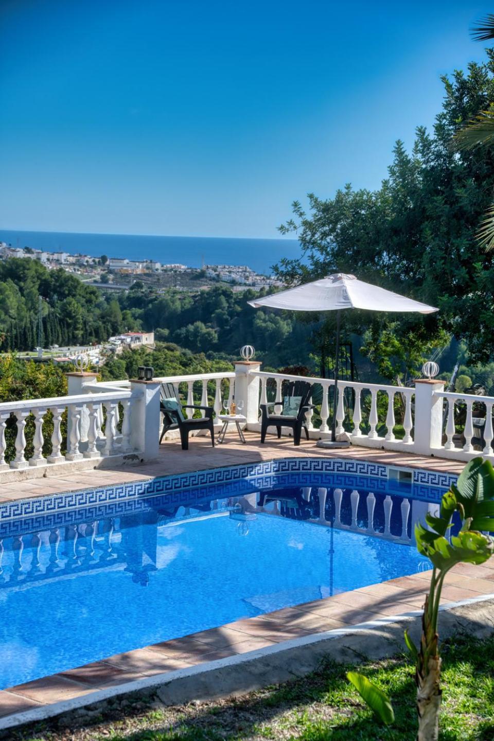 Villa Morera Bed & Breakfast Frigiliana Exterior foto