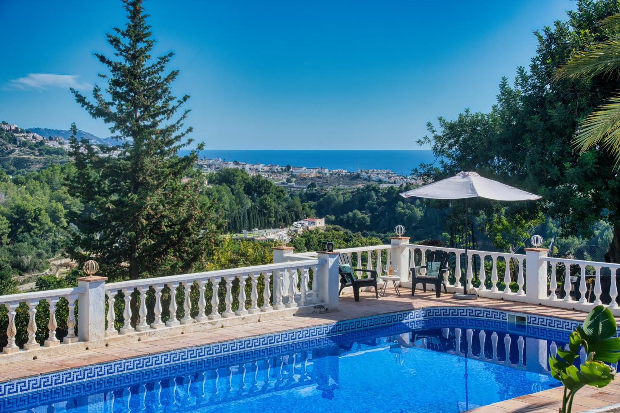 Villa Morera Bed & Breakfast Frigiliana Exterior foto