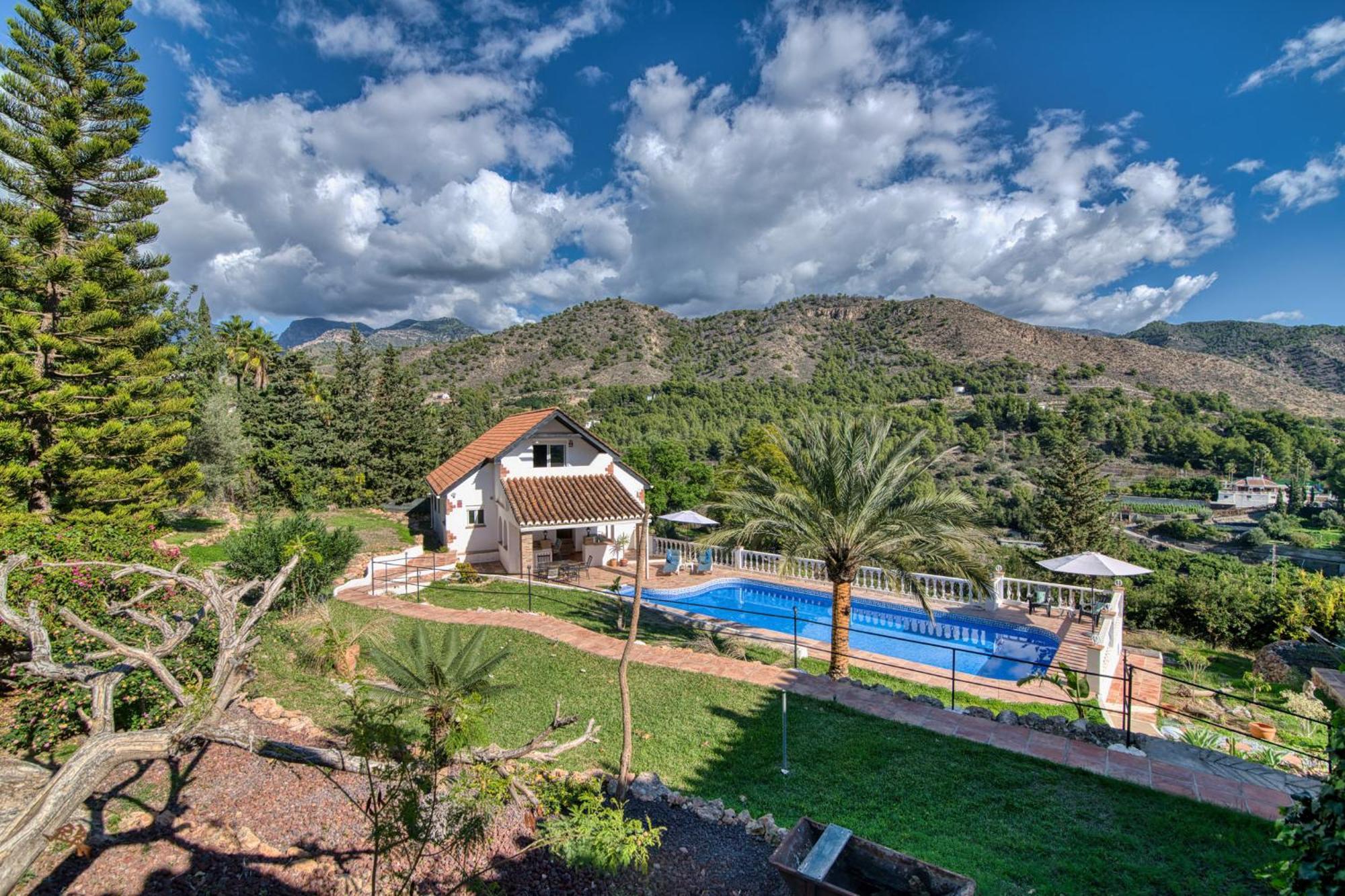 Villa Morera Bed & Breakfast Frigiliana Exterior foto