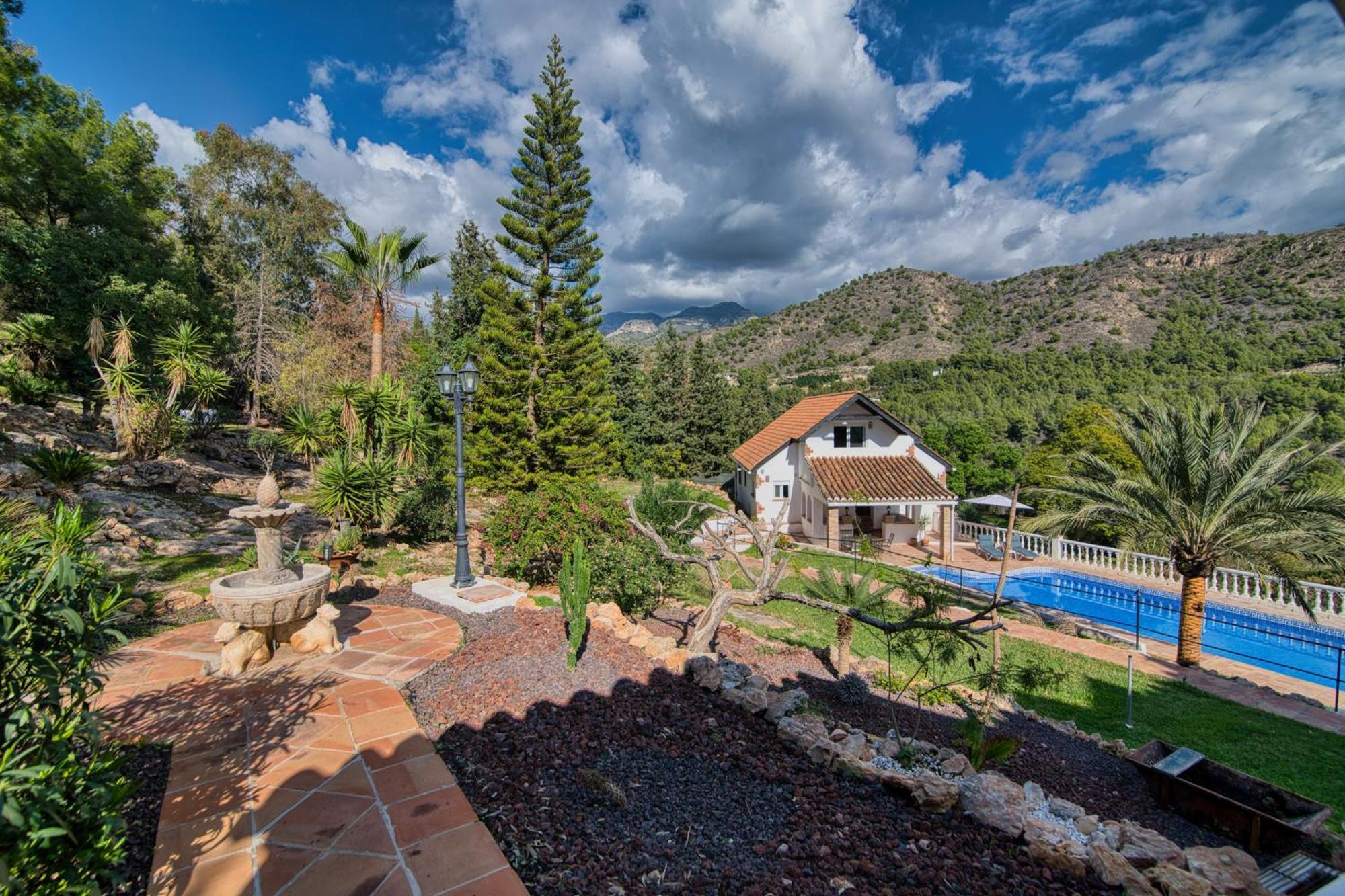 Villa Morera Bed & Breakfast Frigiliana Exterior foto