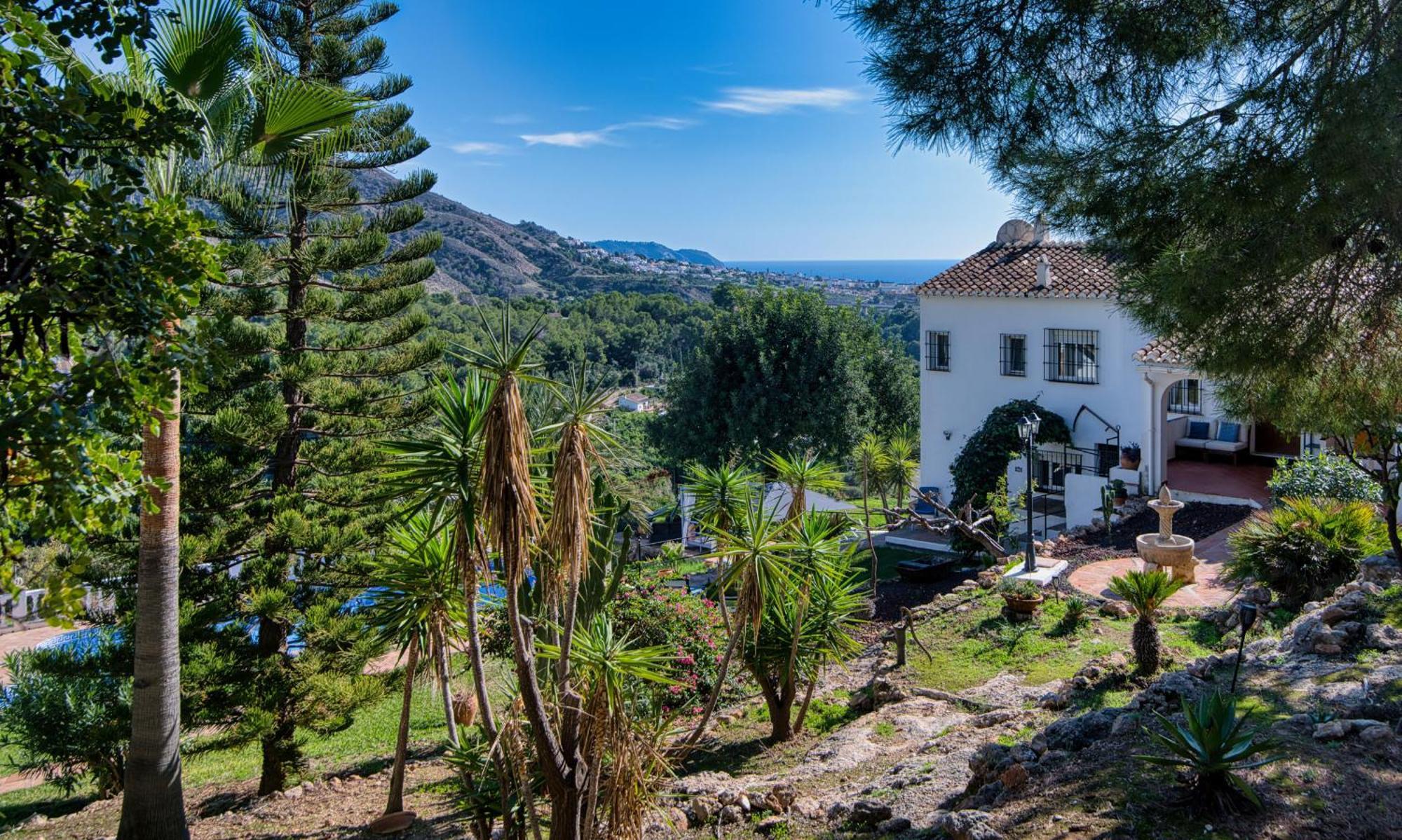 Villa Morera Bed & Breakfast Frigiliana Exterior foto